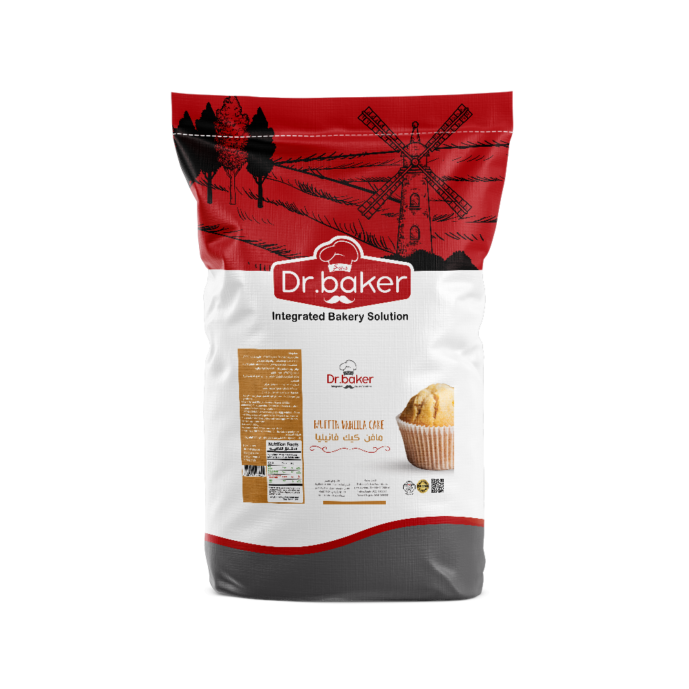 مافن كيك فانيليا(10 ك - Vanilla Muffin Mix (10 KG)